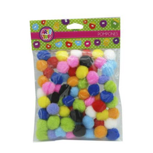 Pompones 2.5 Colores X Vi Arte Top