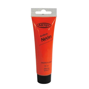 Acrilico 35Ml Anaranjado Neon 83 Artel