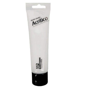 Acrilico 100Ml Blanco Titanio 112 Artel