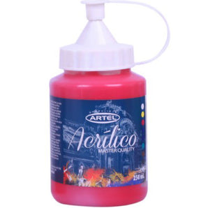 Acrilico 250ml Carmin 887 Artel