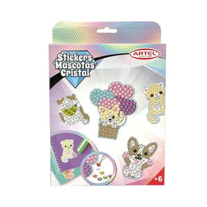 Stickers Cristal Mascotas Cool Artel