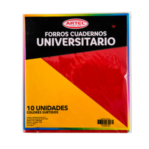 Forro Cuaderno Universitario Artel 10