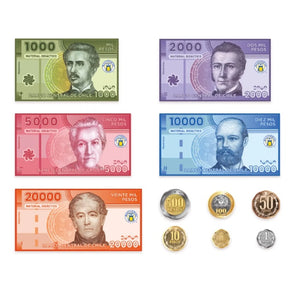 Set Billetes Y Monedas Ditactico