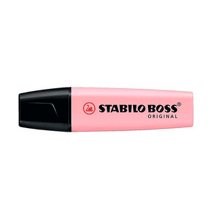 Destacador Stabilo 1u Pastel Rosa