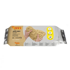 Air Dry Clay Barra De 250G Color Ocre Jovi