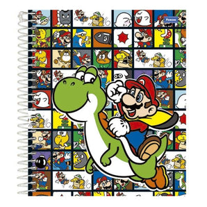 Cuaderno Especial Artel Super Mario 120 Hojas