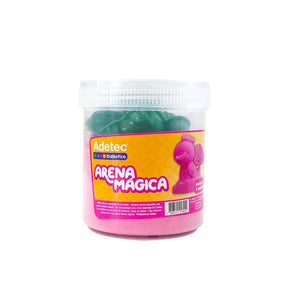 Arena Mágica Adetec Color Rosado 450gr.