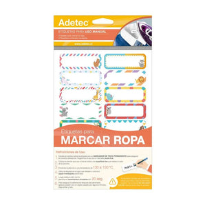 Etiqueta Marcar Ropa 63mm x 25mm