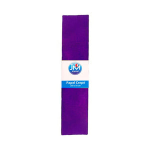 Papel Crepe 50 X2.00 Morado Jm(10-200)