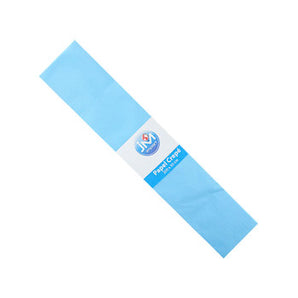 Papel Crepe 50 X2.00 Azul Claro Jm(10-200)