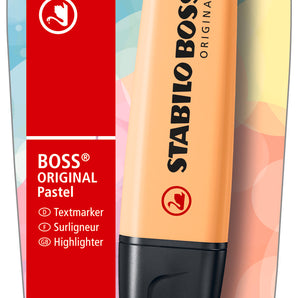 Destacador Boss Stabilo 1u Pastel Pomelo