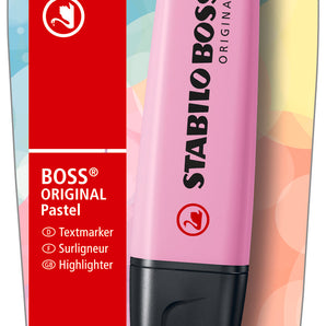 Destacador Boss Stabilo 1u Pastel Fucsia