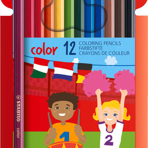 Caja Lapices Colores Hang Stabilo 12u Wal