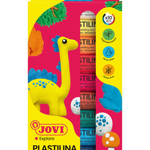 Plastilina 10u Barras 15Gr Jovi