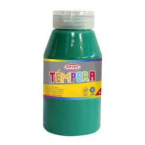 Tempera 250ml Verde Oscuro 54 Artel