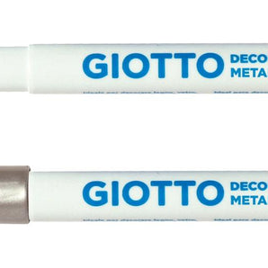 Lapiz Scripto Giotto 1u Metal Plata