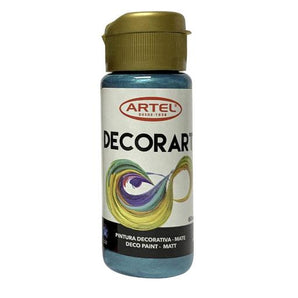 Pintura Decorativa Metálico Turqueza 130 60Ml Artel