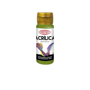 Pintura Acrilica Deco Verde Gala 500 60ml Artel