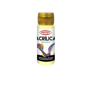 Pintura Acrilica Pastel Amarillo 60Ml Artel