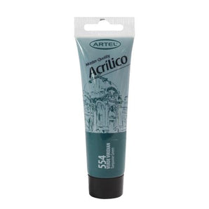 Acrilico 35ml Verde Viridian 554 Artel