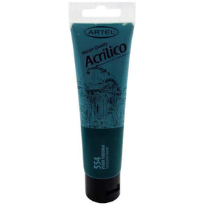 Acrilico 100Ml Verde Viridian 554 Artel