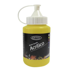 Acrilico 250ml Amarillo Cadmio Claro 77 Artel