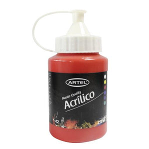 Acrilico 250ml Bermellon 888 Artel