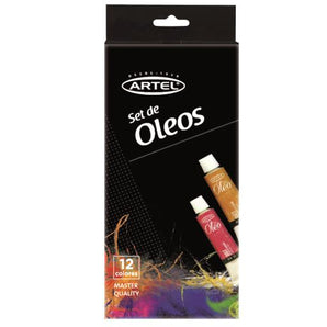 Set Óleo 12 Colores 12ml Artel